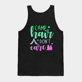 Camp Hair Don't Care Tank Top